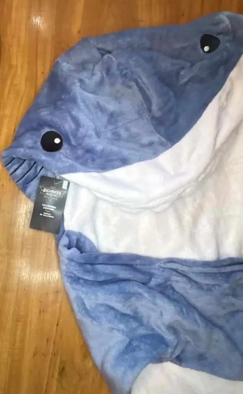 Halloween Collection Shark Plush Onesie Costume